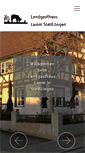 Mobile Screenshot of landgasthaus-lamm.de